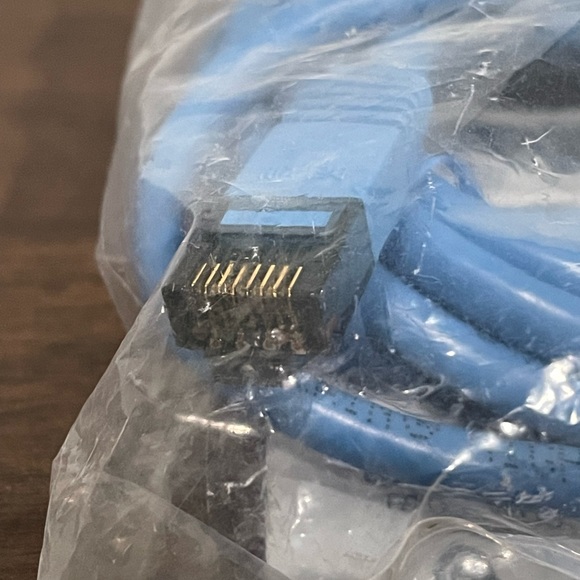 NEW {CDW} 7' Cat6 Blue Patch Cable RJ45 Male to RJ45 Male Ethernet - Picture 3 of 3